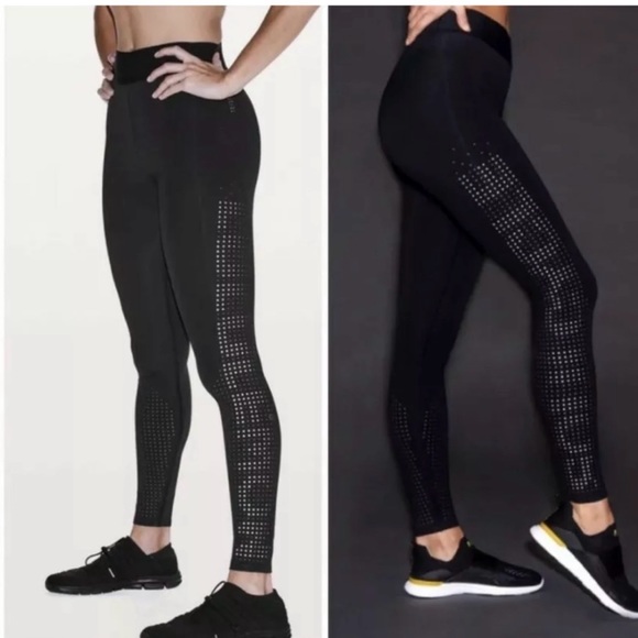 Lululemon Ride & Reflect Tight 28" *lululemon X SoulCycle Black Size 6 - Picture 16 of 16